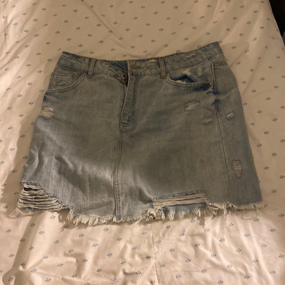 Denim skirt